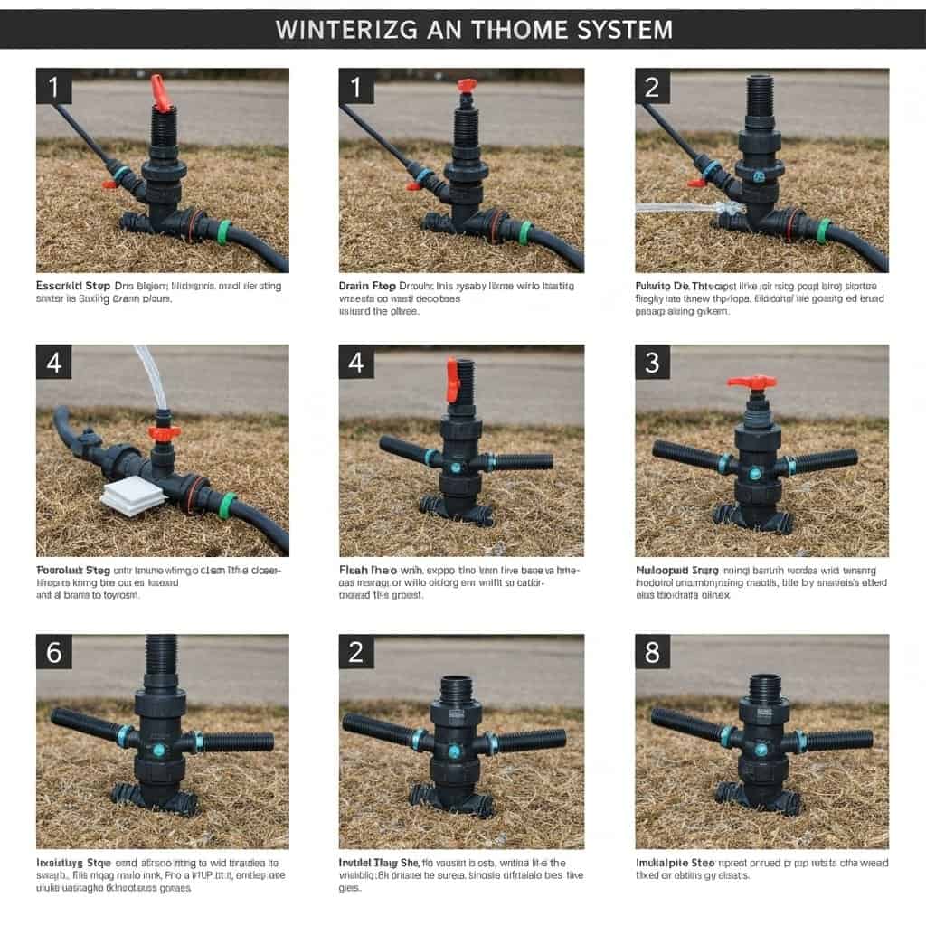 Zabezpieczenie systemu nawadniania na zimę: Kompleksowy przewodnik