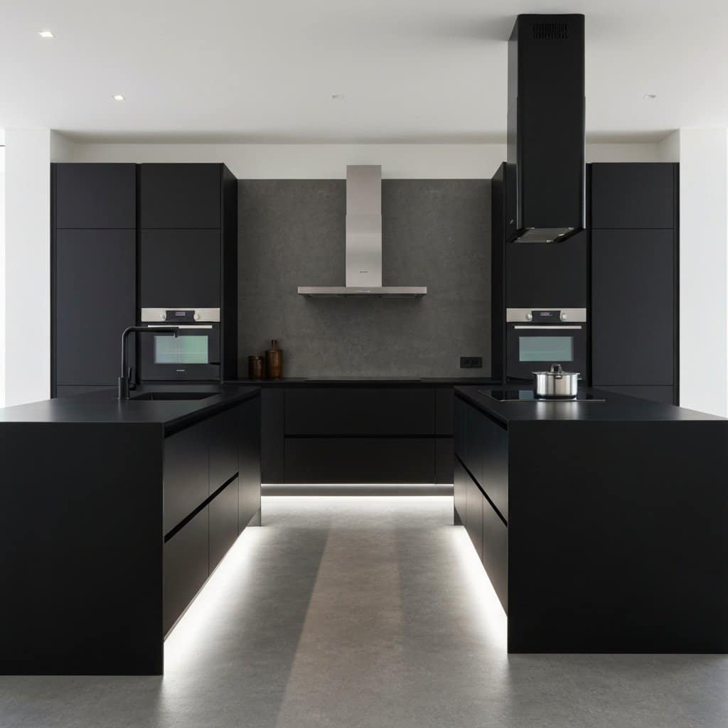 Czarne kuchnie – odważny trend dla koneserów