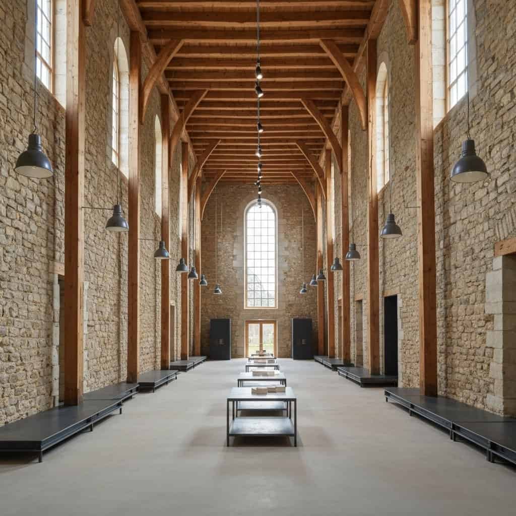 Urządzanie mieszkania w odrestaurowanym spichlerzu lub młynie: Połączenie historii z nowoczesnością